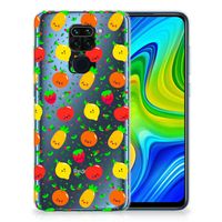 Xiaomi Redmi Note9 Siliconen Case Fruits - thumbnail