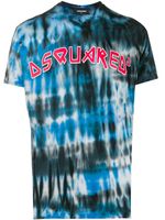 DSQUARED2 t-shirt à imprimé tie dye - Bleu - thumbnail