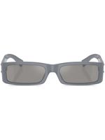 Dolce & Gabbana Eyewear lunettes de soleil à monture rectangulaire - Gris