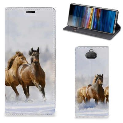 Sony Xperia 10 Plus Hoesje maken Paarden Sony Xperia 10 Plus Hoesje maken Paarden