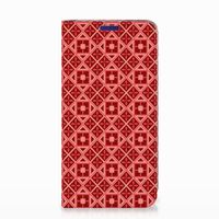 Samsung Galaxy S10e Hoesje met Magneet Batik Rood