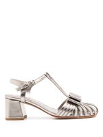 Sarah Chofakian sandales Marly 45 mm en cuir - Argent