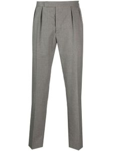 Polo Ralph Lauren pantalon de costume en laine à design plissé - Gris