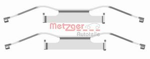 Accessoireset, schijfremblok METZGER, u.a. für Fiat, VW, Alfa Romeo, Lancia, Vauxhall, Opel, Citroën