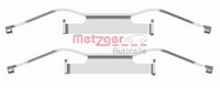 Accessoireset, schijfremblok METZGER, u.a. für Fiat, VW, Alfa Romeo, Lancia, Vauxhall, Opel, Citroën - thumbnail