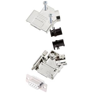 encitech D45PK-M-09-DMS-W-K 6355-8010-11 D-sub female connectorset 45 ° Aantal polen: 9 Soldeerkelk 1 stuk(s)