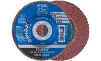 PFERD 67704115 PFC 115 A 40 SG STEELOX Lamellenschijf Diameter 115 mm Boordiameter 22.23 mm RVS, Staal 10 stuk(s) - thumbnail