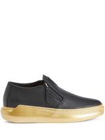 Giuseppe Zanotti mocassins Conley en cuir - Noir