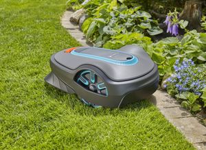 Gardena SILENO Life 750 Robotgrasmaaier Zwart, Blauw, Oranje Batterij/Accu