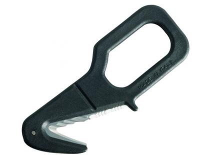 Herbertz gordelsnijder 12,5 cm RVS zilver/zwart 2 delig Herbertz gordelsnijder 12,5 cm RVS zilver/zwart 2 delig