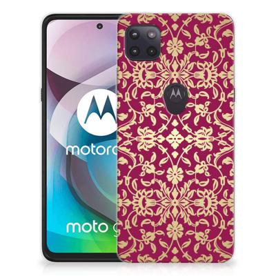 Siliconen Hoesje Motorola Moto G 5G Barok Pink Siliconen Hoesje Motorola Moto G 5G Barok Pink