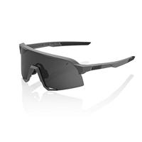 100%, Bril S3 Grey, Smoke Lens Unisex Volwassenen, Zwart, One Size