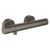 Thermostaatkraan Grohe Grohtherm 1000 Cosmopolitan M Opbouw Douchekraan Hard Graphite Geborsteld - thumbnail