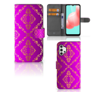 Wallet Case Samsung Galaxy A32 5G Barok Roze