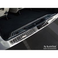 Chroom RVS Bumper beschermer passend voor Mercedes Vito / V-Klasse 2014- 'Ribs' 'XL' AV238042 - thumbnail