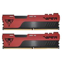 Patriot Memory Viper Elite II DDR4 Memory 2666 16GB (2x8GB) Gaming Geheugenmodule Kit Zwart/Rood