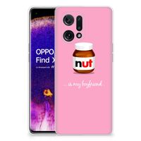 OPPO Find X5 Siliconen Case Nut Boyfriend