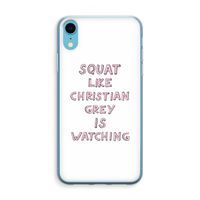 Christian Grey: iPhone XR Transparant Hoesje