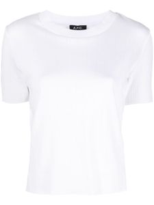 A.P.C. haut en coton - Blanc