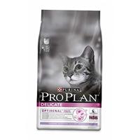 Pro Plan Kat Delicate Kattenvoer, Adult Kattenbrokken - Gevoelige Spijsvertering - Kieskeurige Katten, met Kalkoen, 10kg