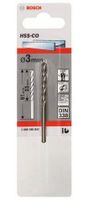 Bosch Accessories 2608585842 HSS Metaal-spiraalboor 3 mm Gezamenlijke lengte 61 mm Kobalt DIN 338 Cilinderschacht 1 stuk(s) - thumbnail