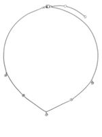 De Beers Jewellers collier My First De Beers en or blanc 18ct orné de diamants - Argent