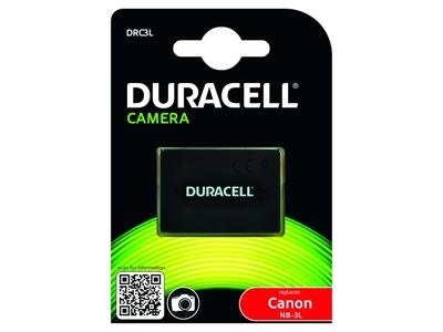 Duracell DRC3L batterij voor camera's/camcorders Lithium-Ion (Li-Ion) 820 mAh Duracell DRC3L batterij voor camera's/camcorders Lithium-Ion (Li-Ion) 820 mAh
