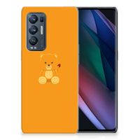 OPPO Find X3 Neo Telefoonhoesje met Naam Baby Beer