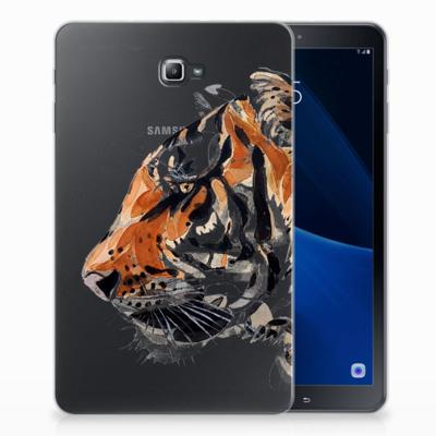 Tablethoes Samsung Galaxy Tab A 10.1 Watercolor Tiger