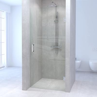 Sanituba Complete Profielloze Nisdeur 70 cm Chroom