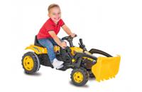JAMARA traptractor Strong Bull met voorlader 125 x 51 cm geel