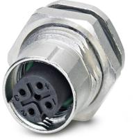 Phoenix Contact 1556841 Sensor/actuator inbouwconnector M12 Aantal polen: 4 Bus, inbouw 20 stuk(s)