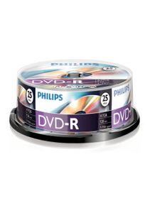 DVD-R Philips 4.7GB 16x SP (25)