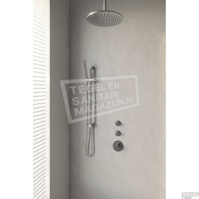Thermostatisch Inbouwdoucheset Brauer Brushed 30cm Hoofddouche Plafondarm Staafhanddouche op Glijstang Geborsteld Nikkel Thermostatisch Inbouwdoucheset Brauer Brushed 30cm Hoofddouche Plafondarm Staafhanddouche op Glijstang Geborsteld Nikkel