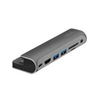 LogiLink UA0385 USB-C dockingstation Geschikt voor merk (dockingstation): Apple USB-C Power Delivery