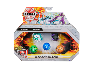 Bakugan - Geogan Brawler Pack - Surturan and Sluggler (6059411)
