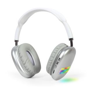 Gembird BHP-LED-02-W hoofdtelefoon/headset Draadloos Hoofdband Oproepen/muziek Bluetooth Wit