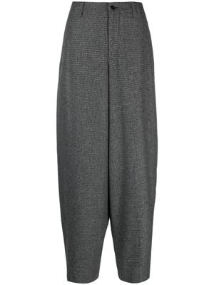 Closed Geruite broek met toelopende pijpen - Grijs