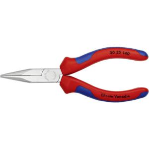 Knipex 30 25 140 Elektronica en fijnmechanica Platte rondbektang Recht 140 mm