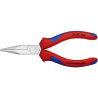 Knipex 30 25 140 Elektronica en fijnmechanica Platte rondbektang Recht 140 mm - thumbnail