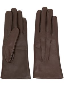 DENTS gants Maisie en cuir - Marron