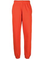 ROTATE BIRGER CHRISTENSEN pantalon de jogging en coton biologique à logo - Rouge