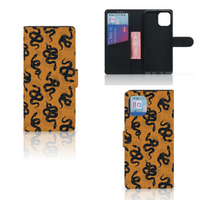 Telefoonhoesje met Pasjes voor Motorola Edge 20 Lite Snakes