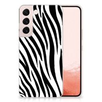 Samsung Galaxy S22 TPU Hoesje Zebra - thumbnail