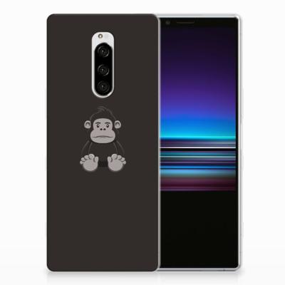 Sony Xperia 1 Telefoonhoesje met Naam Gorilla Sony Xperia 1 Telefoonhoesje met Naam Gorilla