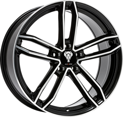AXXION AX8 Zwart Spiegel-gepolijst