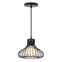 Homestyle Pro MK013-B Industriële Hanglamp 23x20 cm Zwart/Metaal