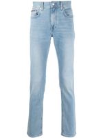 Tommy Hilfiger pantalon slim Bleecker à taille basse - Bleu - thumbnail