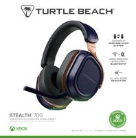 Turtle Beach Stealth 700 Headset Bedraad Hoofdband Gamen Bluetooth Blauw, Koper