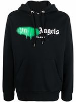 Palm Angels hoodie à logo Milano - Noir